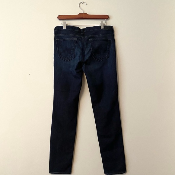 AG The Stilt Cigarette Leg Dark Wash Vintage Tailored Style Women’s Size 30R - Picture 4 of 14